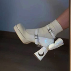 Round Head Sweet Punk High Heel Lolita Shoes Star