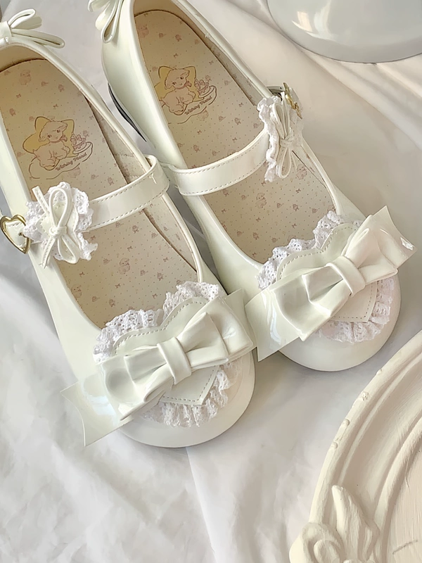 Sweet Cute Round Head Doll Lolita Mary Jane Shoes