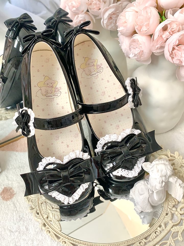 Sweet Cute Round Head Doll Lolita Mary Jane Shoes