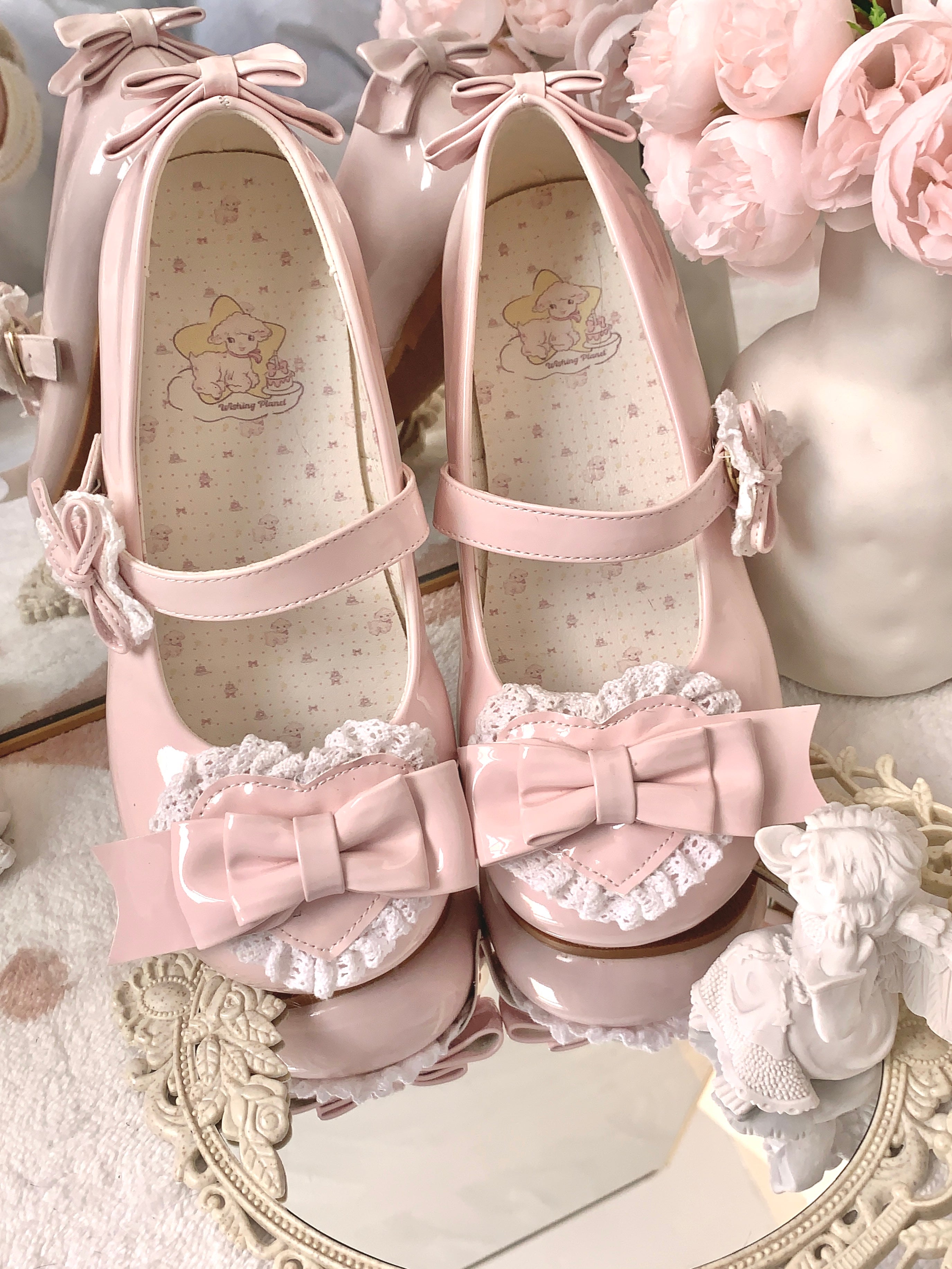 Sweet Cute Round Head Doll Lolita Mary Jane Shoes