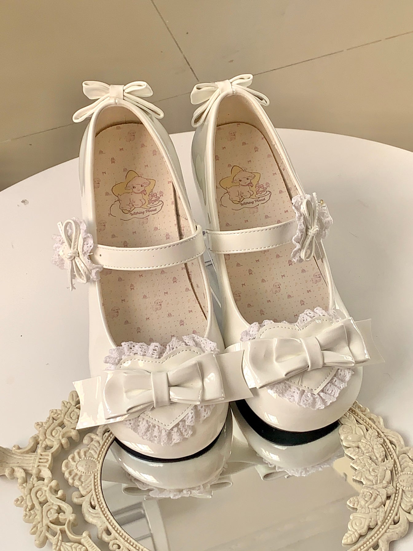 Sweet Cute Round Head Doll Lolita Mary Jane Shoes