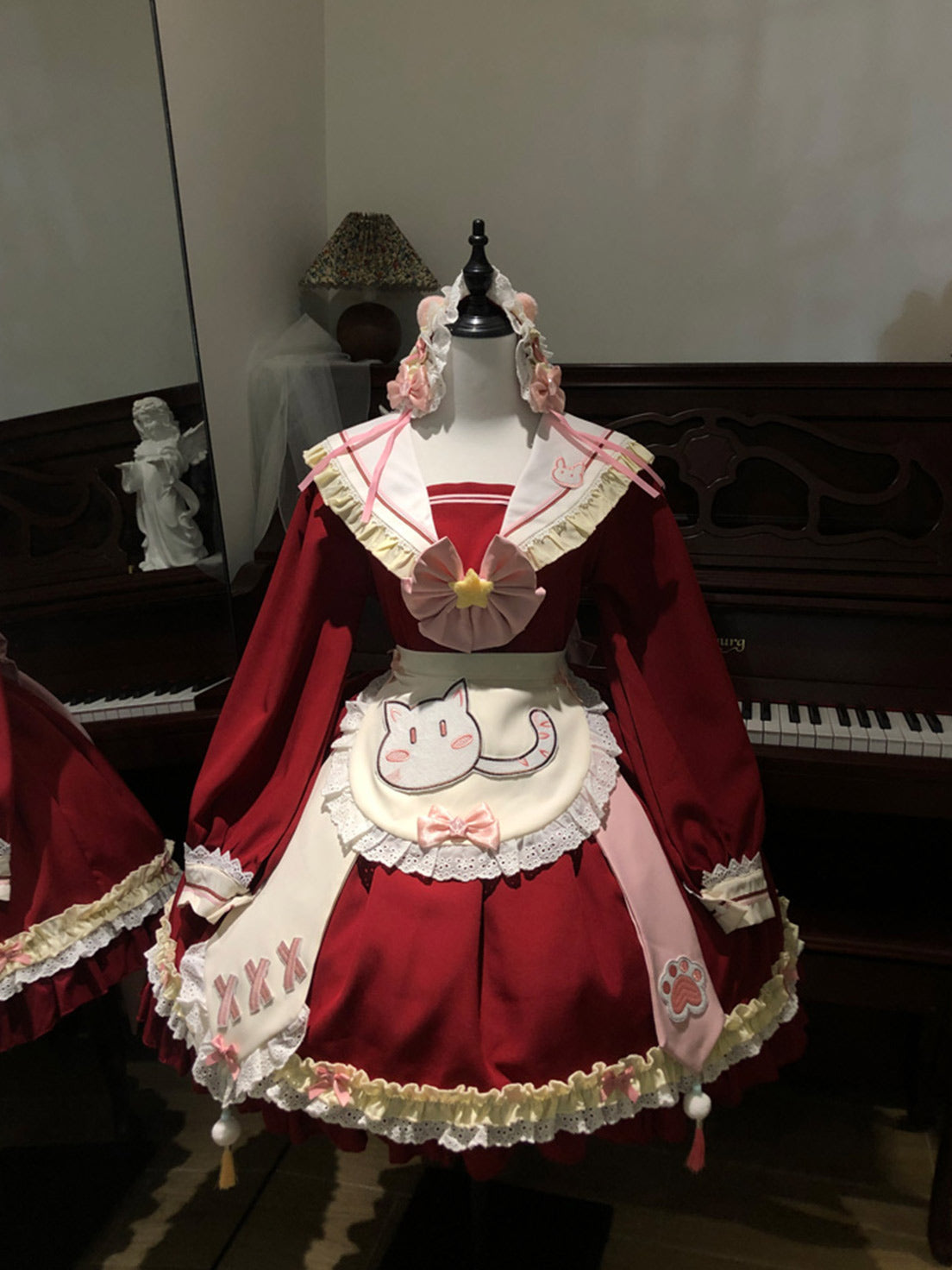 Sweet Lolita Cute Long Sleeve OP Dress