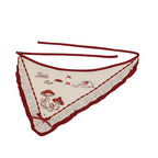 Sweet Lolita Gingham Dress Little  Vitality Red Plaid Tank Skirt Dot Yarn Bubble Sleeve Shirt