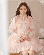 Design Concept:
Enhance your Lolita wardrobe with this Sweet Lolita JSK dress available in black and pink. Featuring a high-waist design, delicate ruffles, and a charming bow accent, it creates a graceful and sweet silhouette. The soft, lightweight fabric ensures comfort while maintaining an elegant look. Perfect for tea parties, photoshoots, or daily coordinates, this dress combines classic Lolita charm with a playful, feminine touch.