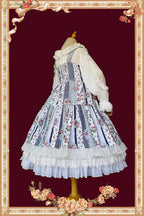 Design Concept:
Capture a playful and sweet aesthetic with this Sweet Lolita dress in a soft light blue hue. Featuring a strawberry check print, sleeveless design, ruffled hem, and a charming bow at the neckline, it exudes youthful elegance. The lightweight fabric and flowing silhouette ensure comfort while maintaining a delicate, refined look. Perfect for tea parties, casual outings, or themed gatherings, this dress adds a whimsical touch to any Lolita wardrobe.