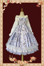 Design Concept:
Capture a playful and sweet aesthetic with this Sweet Lolita dress in a soft light blue hue. Featuring a strawberry check print, sleeveless design, ruffled hem, and a charming bow at the neckline, it exudes youthful elegance. The lightweight fabric and flowing silhouette ensure comfort while maintaining a delicate, refined look. Perfect for tea parties, casual outings, or themed gatherings, this dress adds a whimsical touch to any Lolita wardrobe.