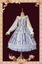 Design Concept:
Capture a playful and sweet aesthetic with this Sweet Lolita dress in a soft light blue hue. Featuring a strawberry check print, sleeveless design, ruffled hem, and a charming bow at the neckline, it exudes youthful elegance. The lightweight fabric and flowing silhouette ensure comfort while maintaining a delicate, refined look. Perfect for tea parties, casual outings, or themed gatherings, this dress adds a whimsical touch to any Lolita wardrobe.