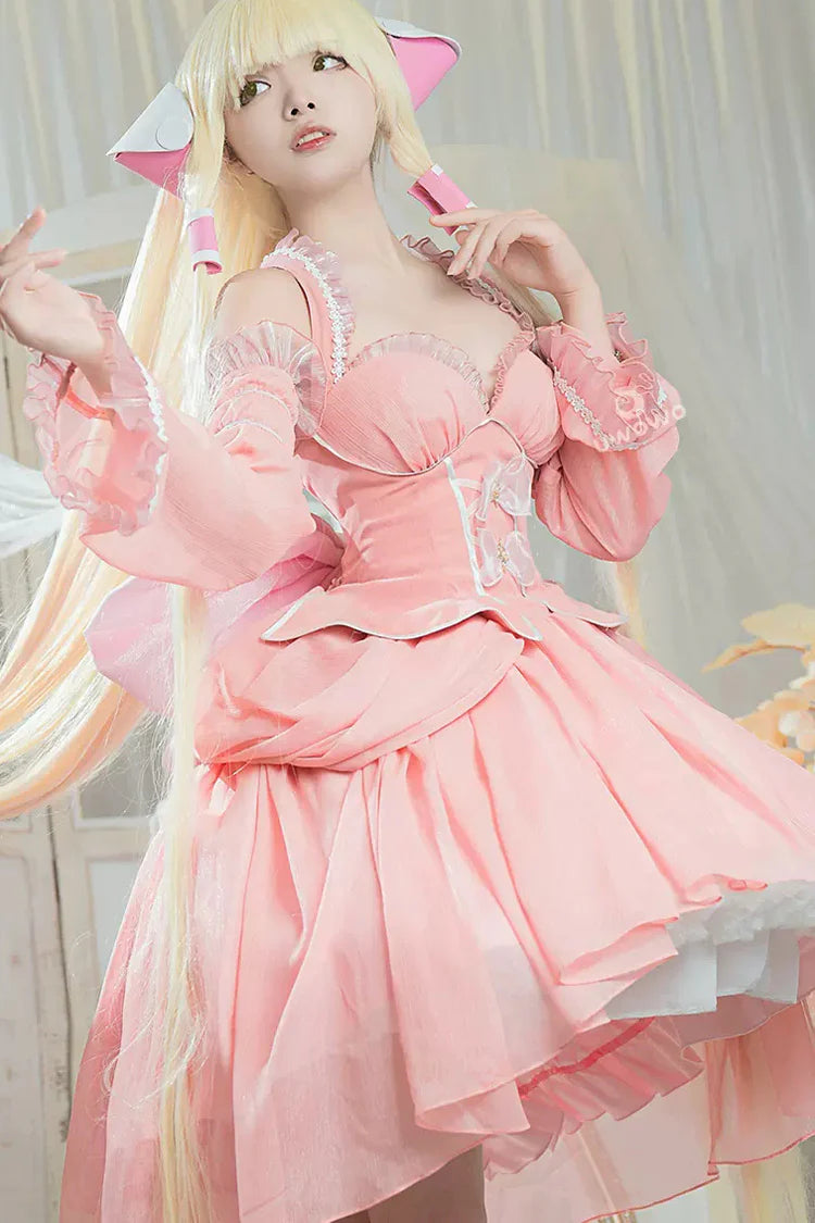 Design Concept:
Step into a fairytale dream with this Sweet Lolita pink JSK dress. Crafted from soft fabric and adorned with delicate lace, playful bows, and princess-inspired details, it radiates sweetness and elegance. The flattering silhouette and layered design create a charming, doll-like effect that captures the essence of classic Lolita style. Perfect for tea parties, conventions, photo shoots, or daily princess coordinates, this dress brings a whimsical touch to any wardrobe, making every moment fee