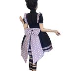 Sweet Lolita Purple and Black Color Matching Lolita Daily Dress Autumn and Winter Bow Jsk Jumper Skirt