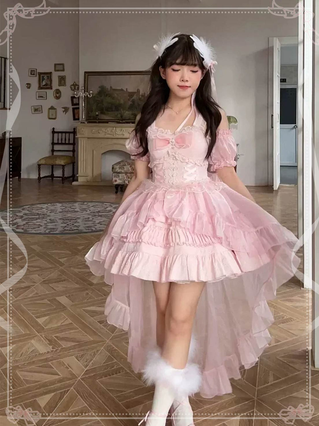 pink lolita dress