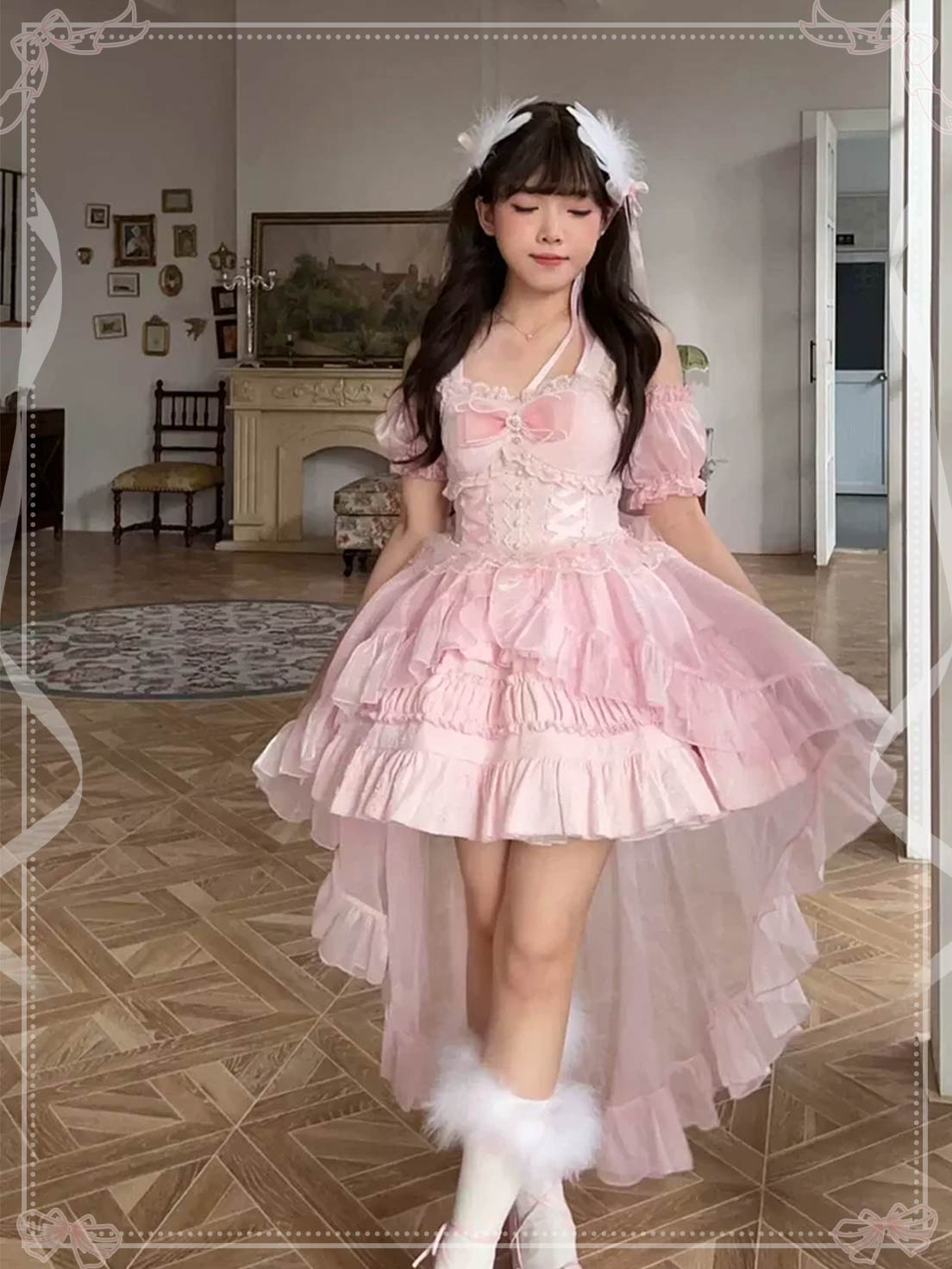 pink lolita dress