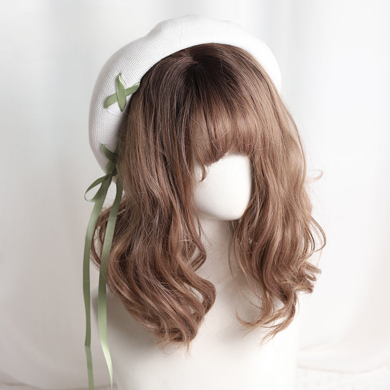 White Summer Thin Retro Daily Fashion Hat Female